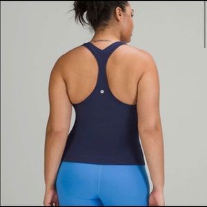BRAND NEW Lululemon cool RB Short Tank size 8 in Night Sea Blue